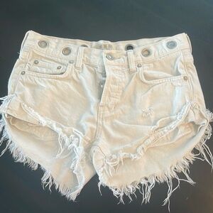 Free people shorts size 24